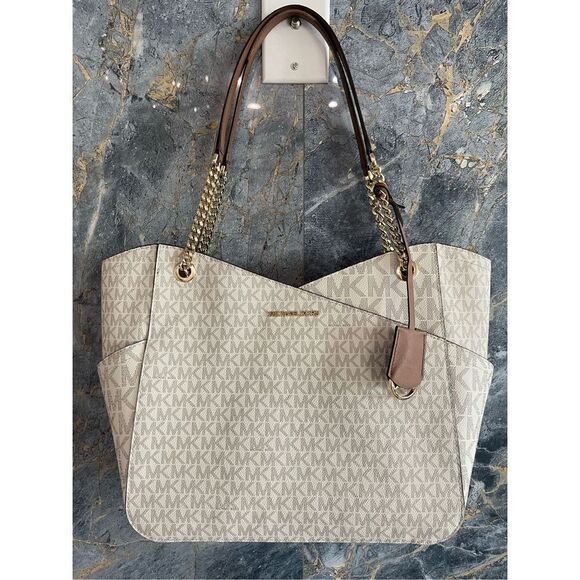 Michael kors MICHAEL KORS Jet Set Large Logo Shoulder Bag - Picture 7 of 13